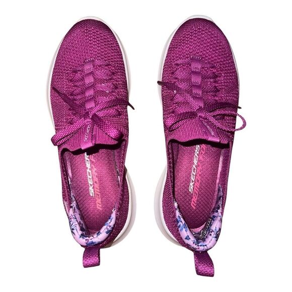 Skechers Women's Ultra Flex Washable Slip Ons Flourishing View Raspberry Pink 5M - Picture 9 of 10